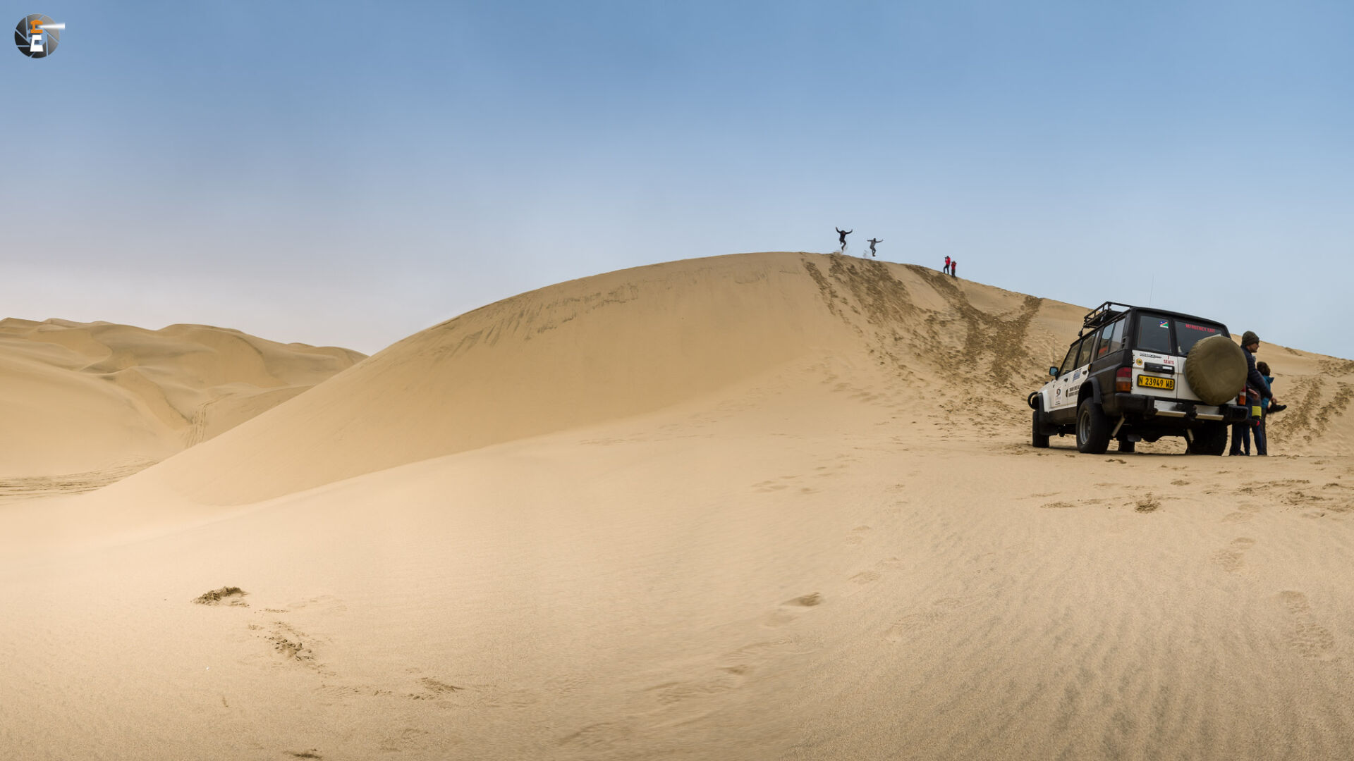 In den Dünen an der Sandwich Harbour