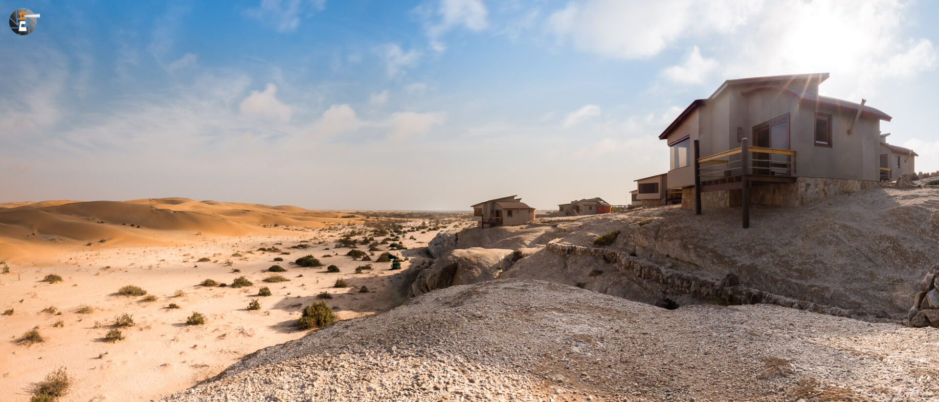 Stay at the edge of the Namib