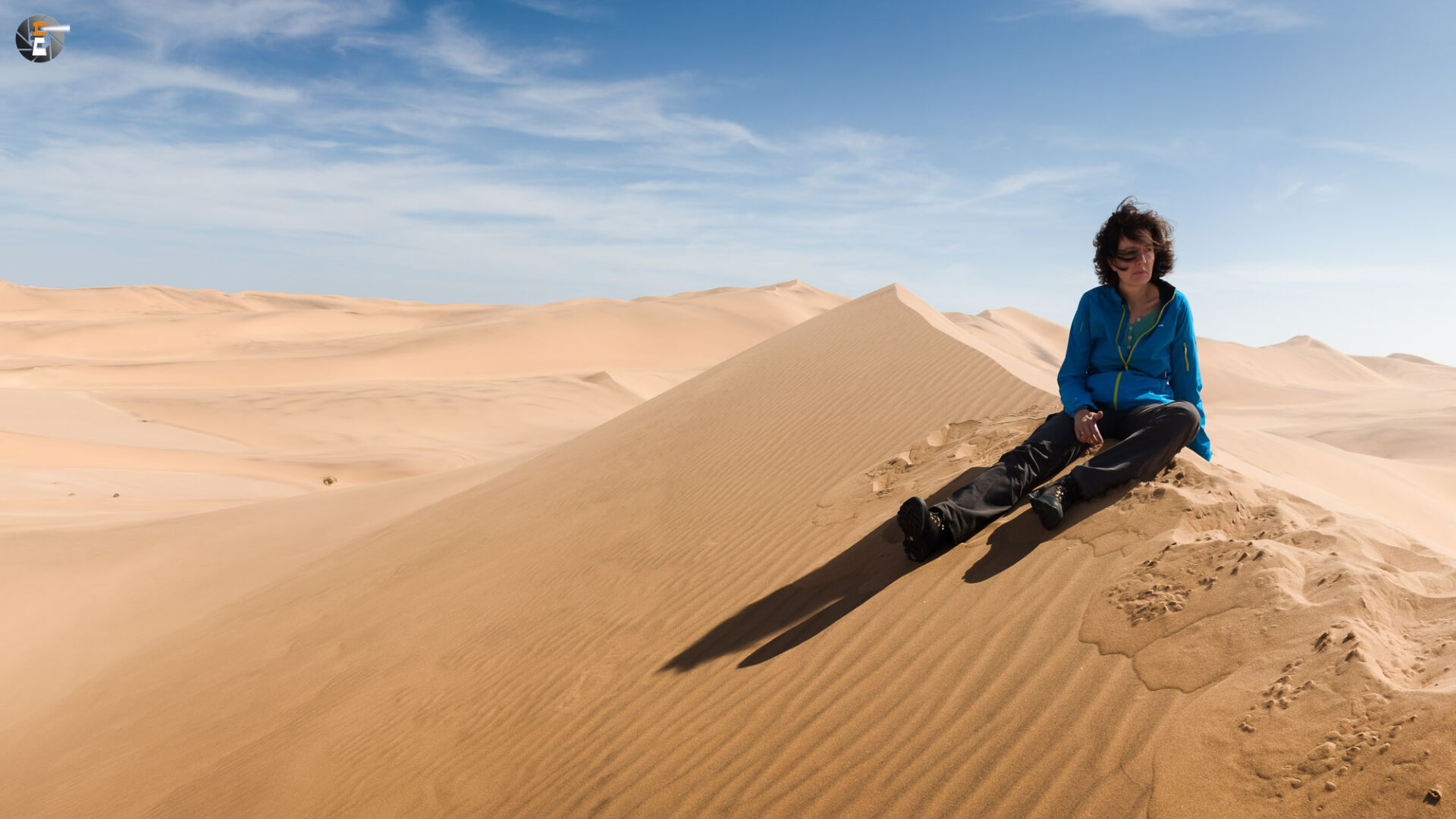 Auf den Dünen bei Swakopmund