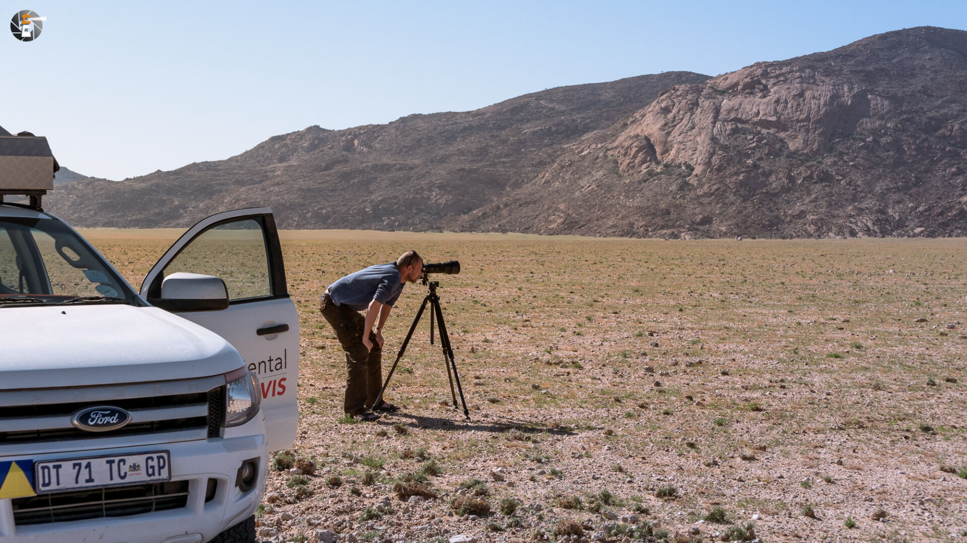 Zwischen Blutkuppe and Ganab Wasserloch