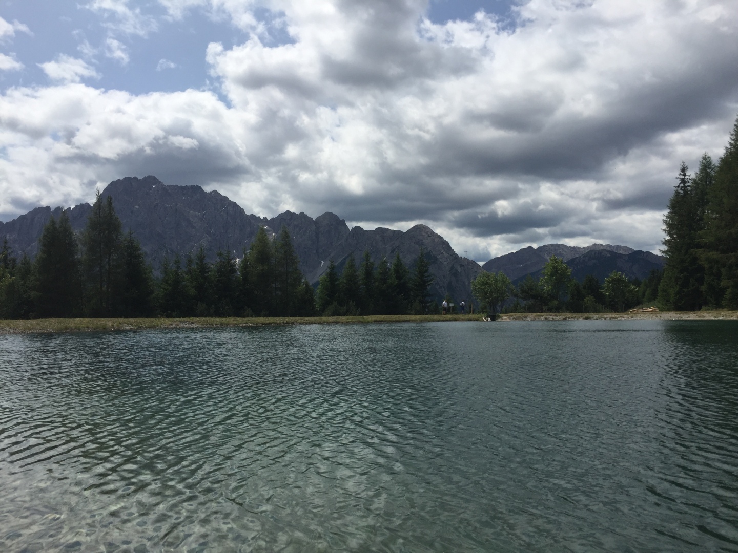 Kleiner See vor Lienzer Dolomiten