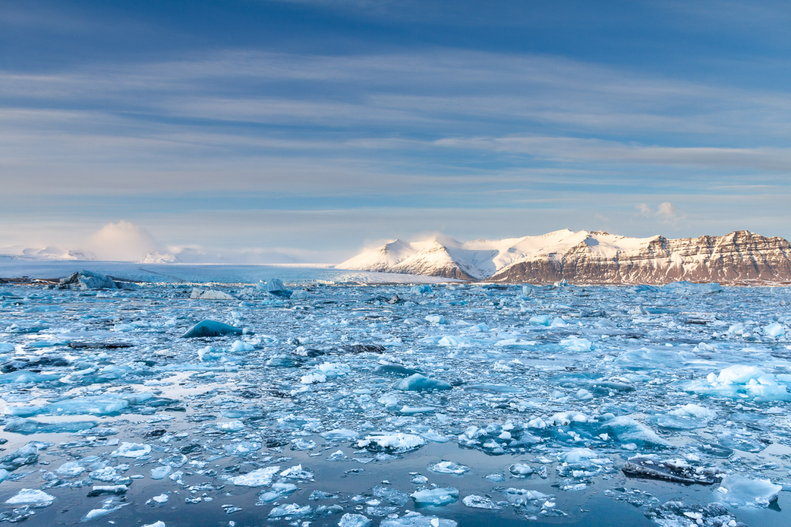 Diamonds of ice