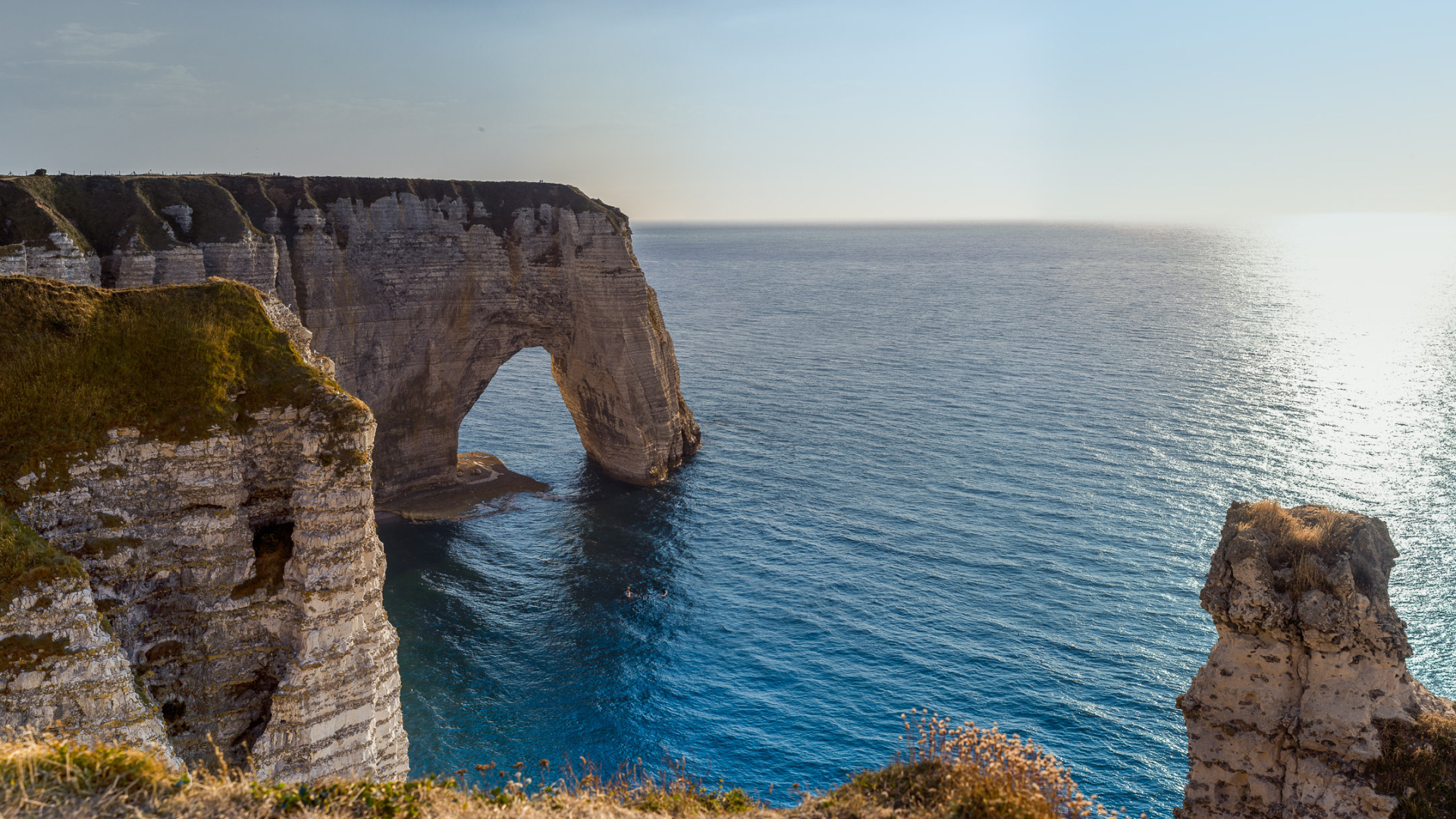 Die Kreideklippen von Étretat