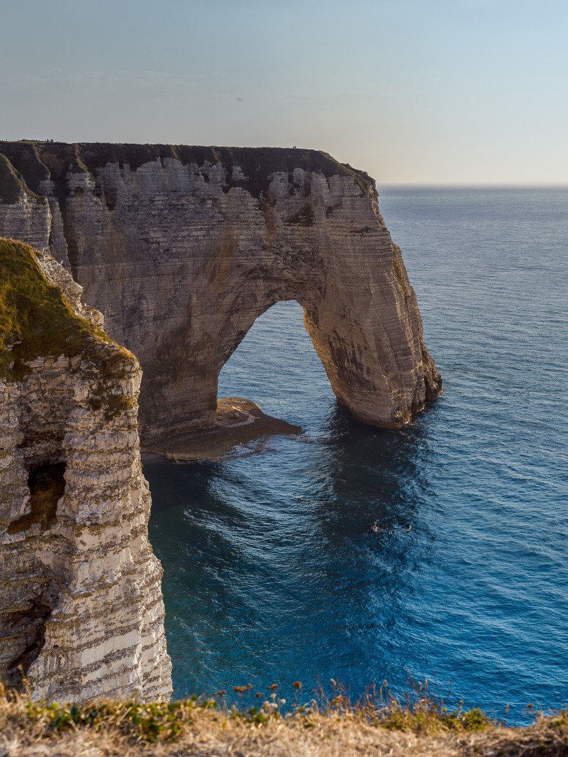 Die Kreideklippen von Étretat