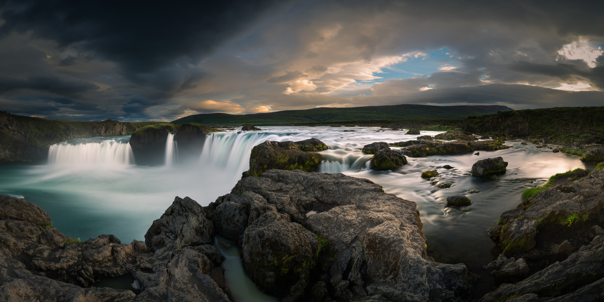 On top of Goðafoss