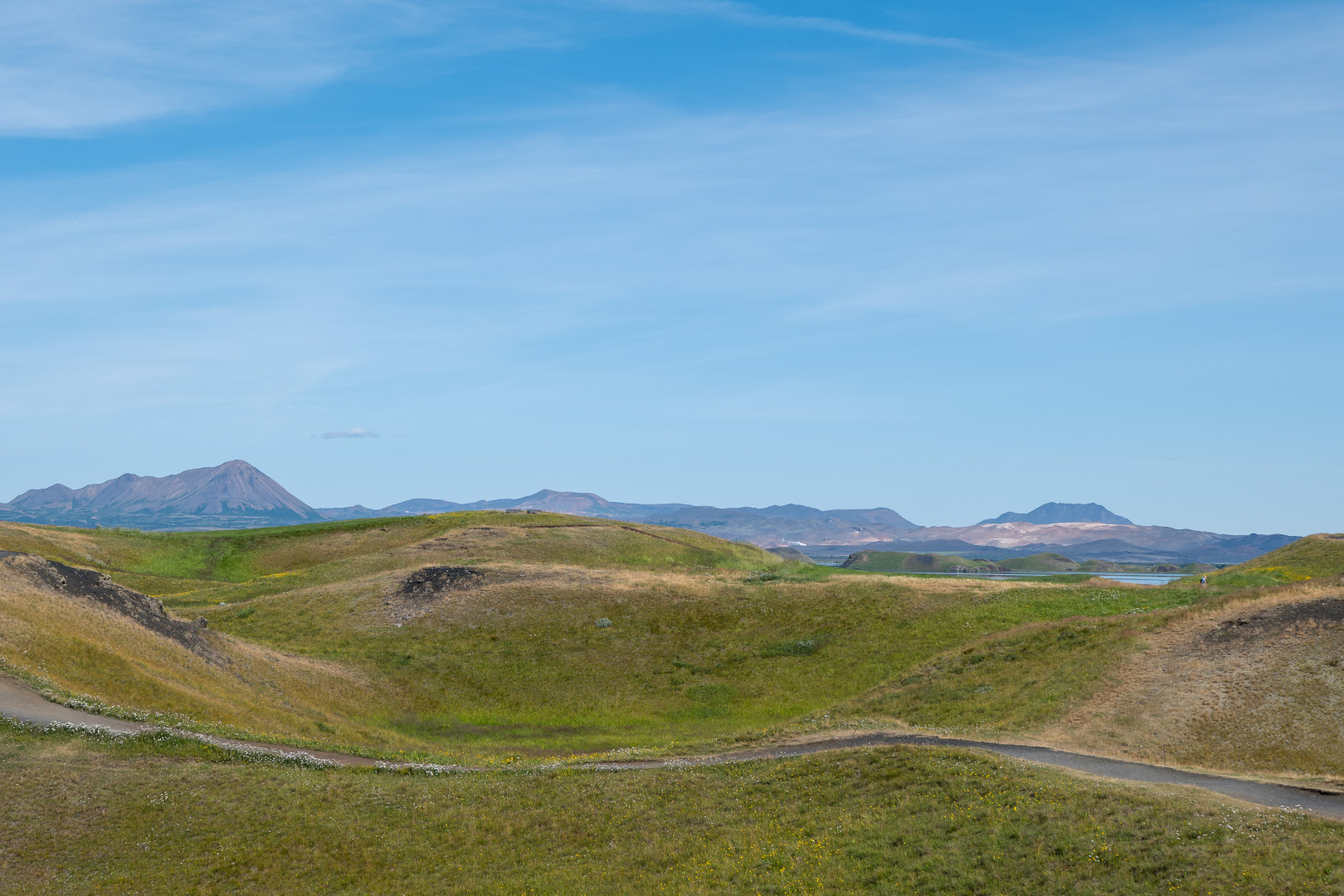Die Pseudokrater von Skútustaðir