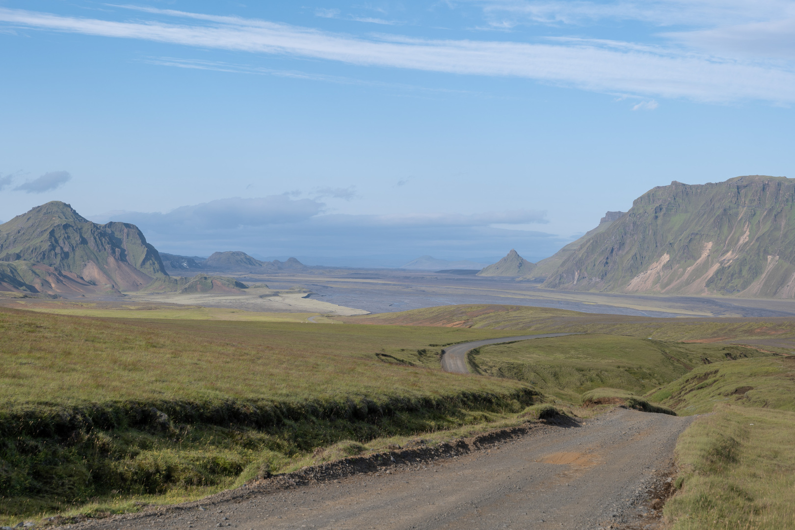 Auf dem Weg in die Þakgil