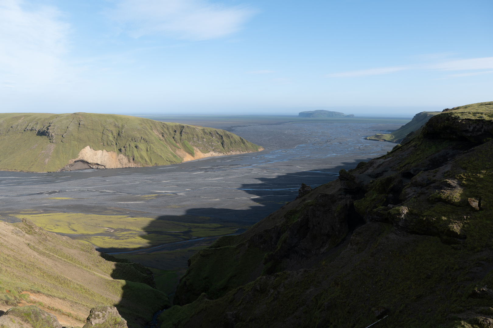 Blick in den Mýrdalssandur