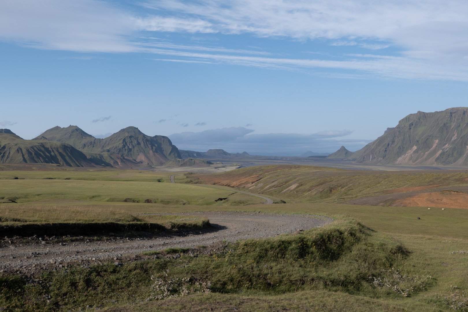 Blick in den Mýrdalssandur