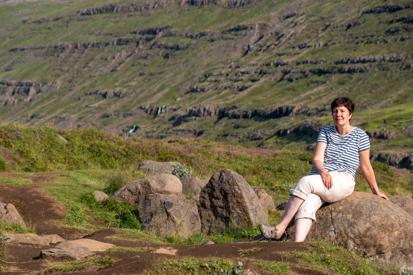 Islands Sonne genießen