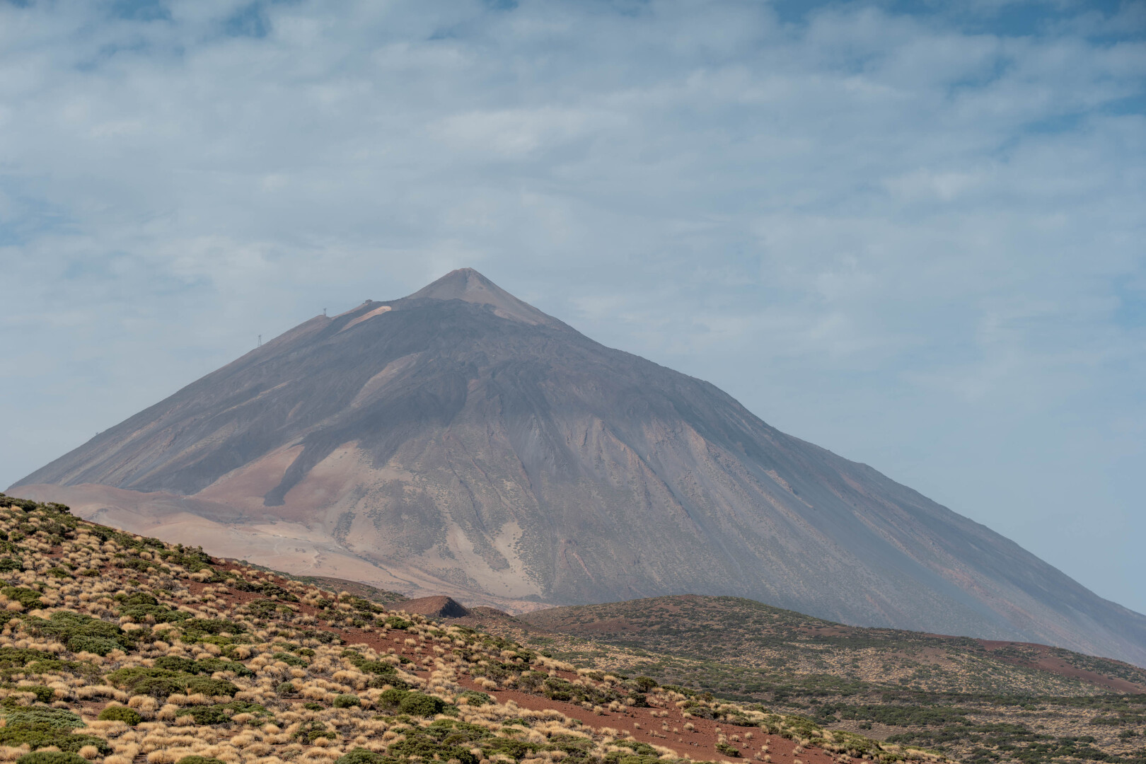 View to Teide from Corral del Niño
