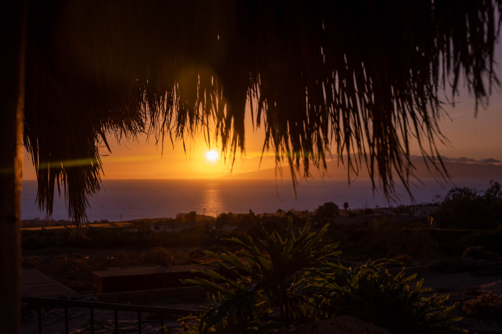 Sonnenuntergang in der La Case Nova