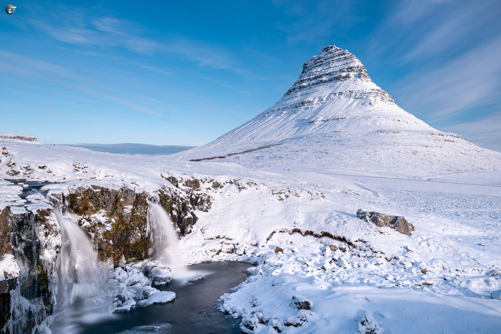 Kirkjufoss und Kirkjufell