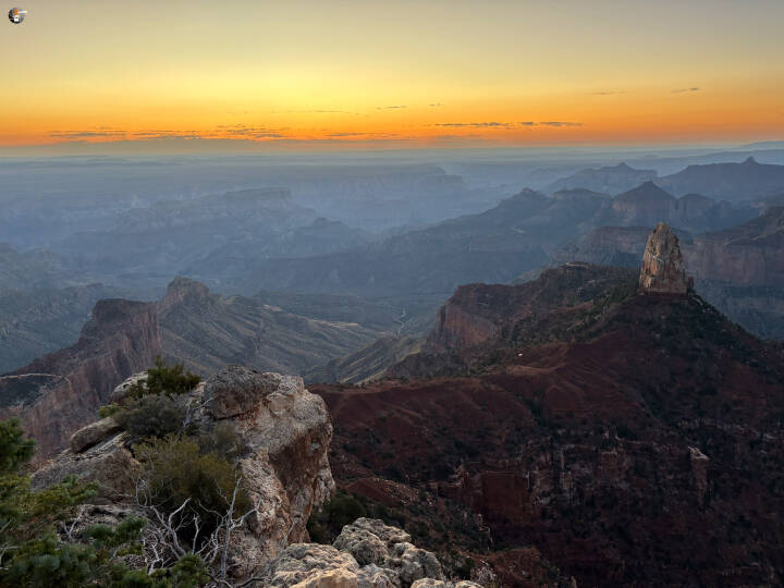 Bright Angel at sunrise