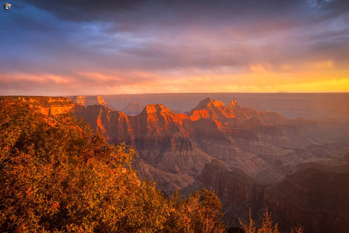 Sunset on North Rim