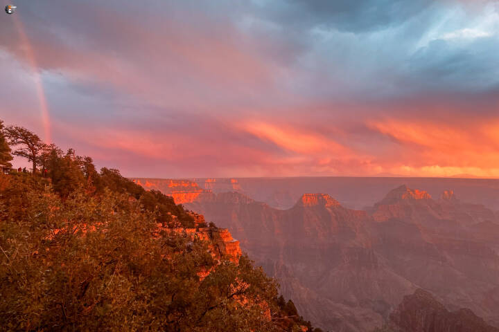 Sunset on North Rim