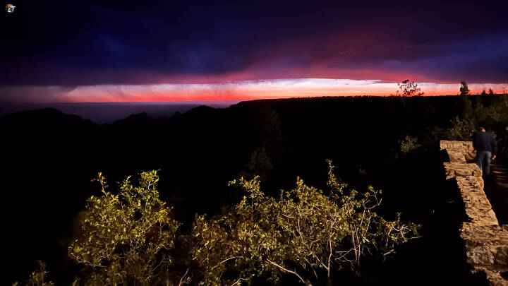 Sunset on North Rim