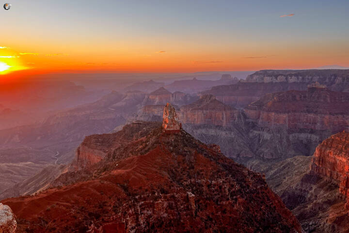 Point Imperial at sunrise