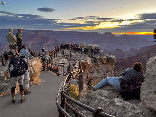 Sunrise at Mather Point