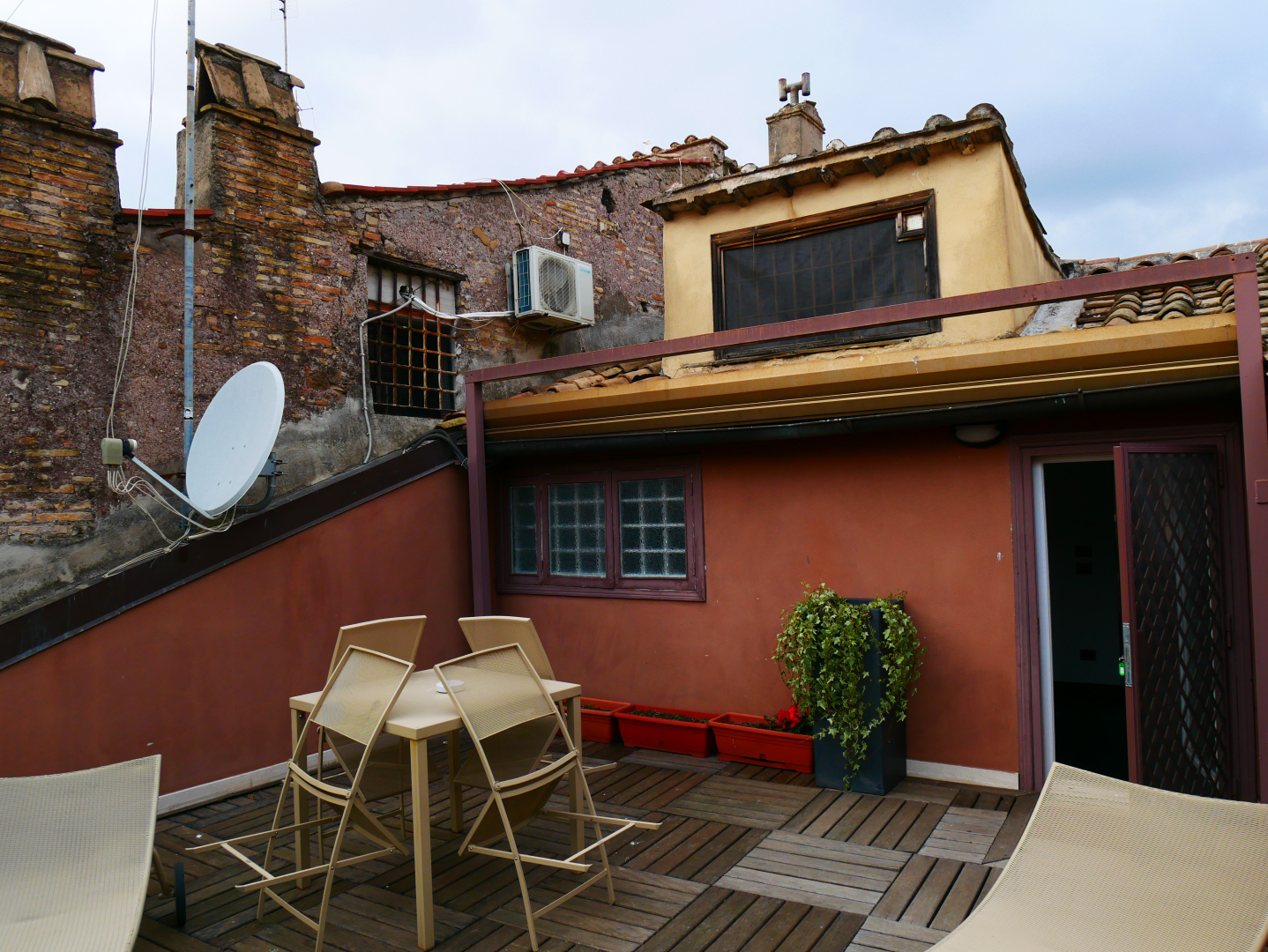 Rom, Navona Colors, Terrasse