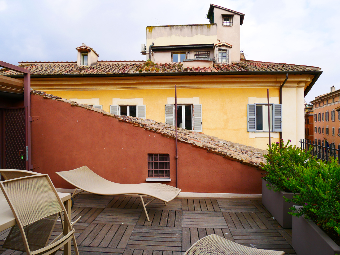 Rom, Navona Colors, Terrasse